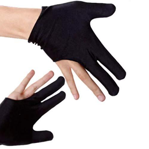 Snooker Pool Billiard Cue Gloves Left And Hand Right Three Finger Accessory