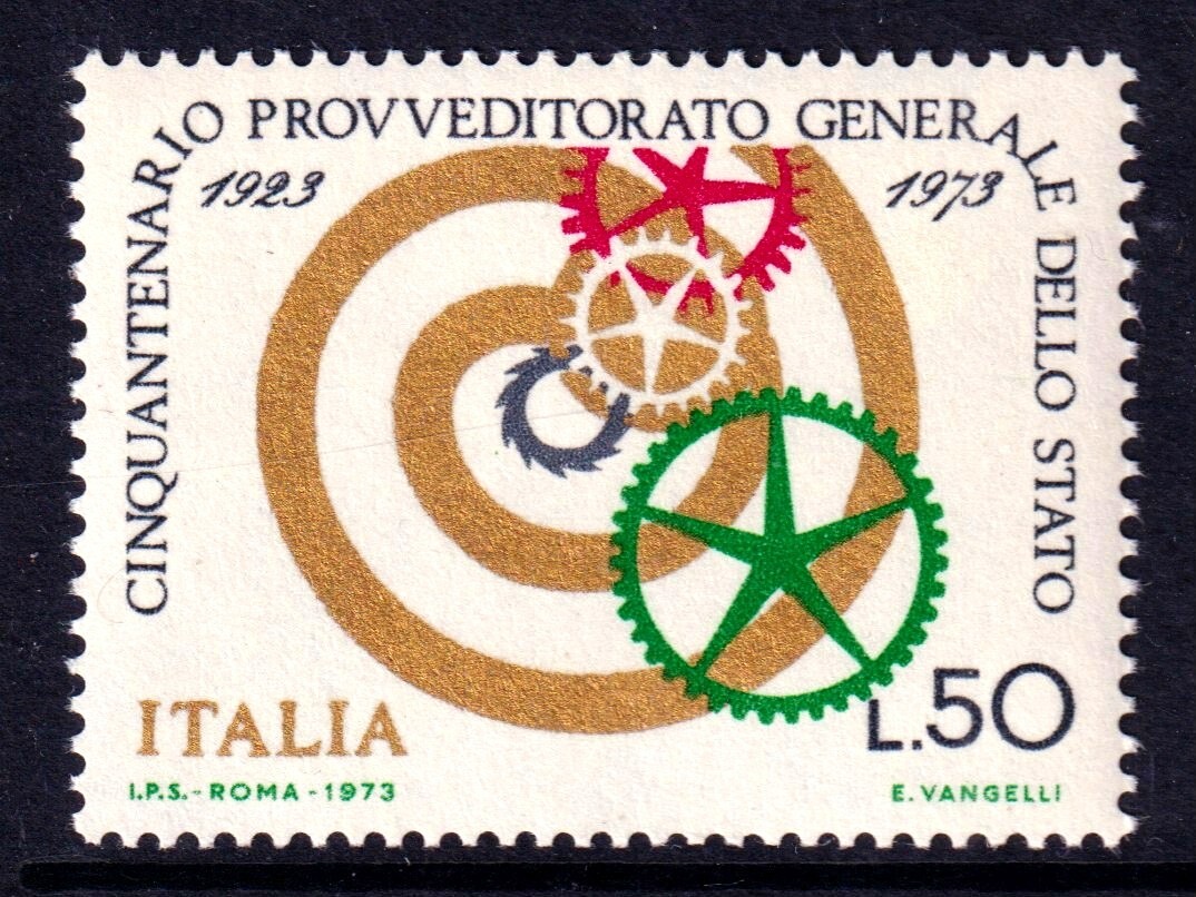 Italy 1973 State Supply Office Mint MNH SC 1107