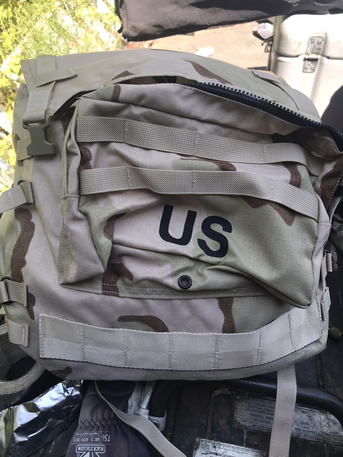 USGI MOLLE II Large Ruck  NEW Desert Camouflage DCU Everything But Frame