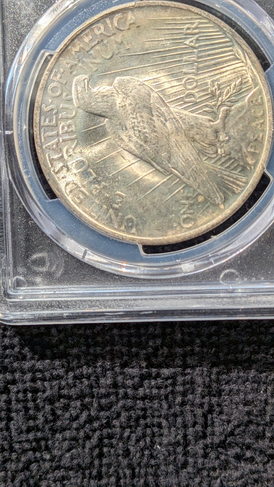 1923 PCGS MS64+ Peace Silver Dollar