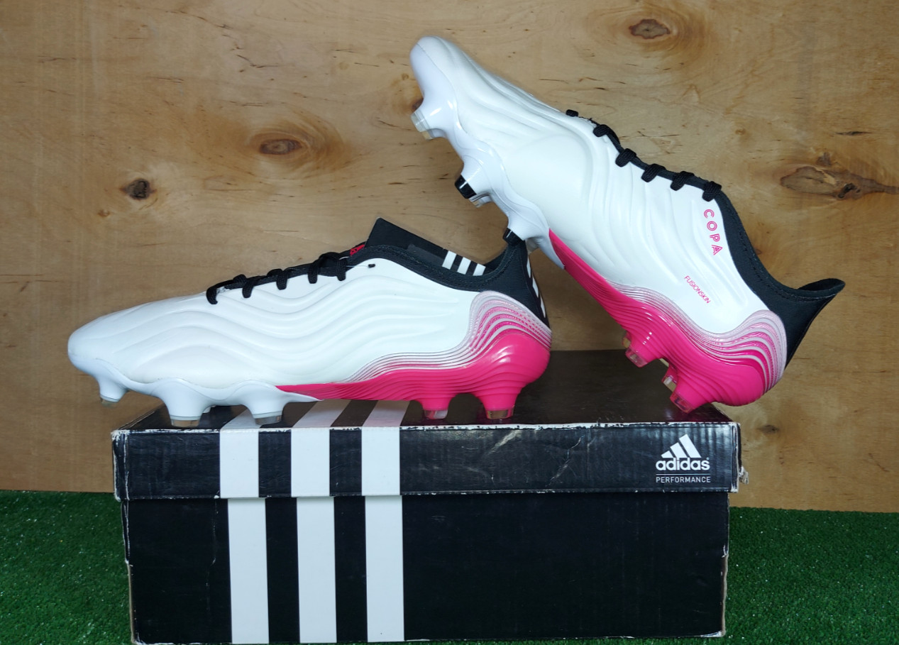Adidas Copa Sense.1 FG FW7920 White boots Cleats mens Football/Soccers