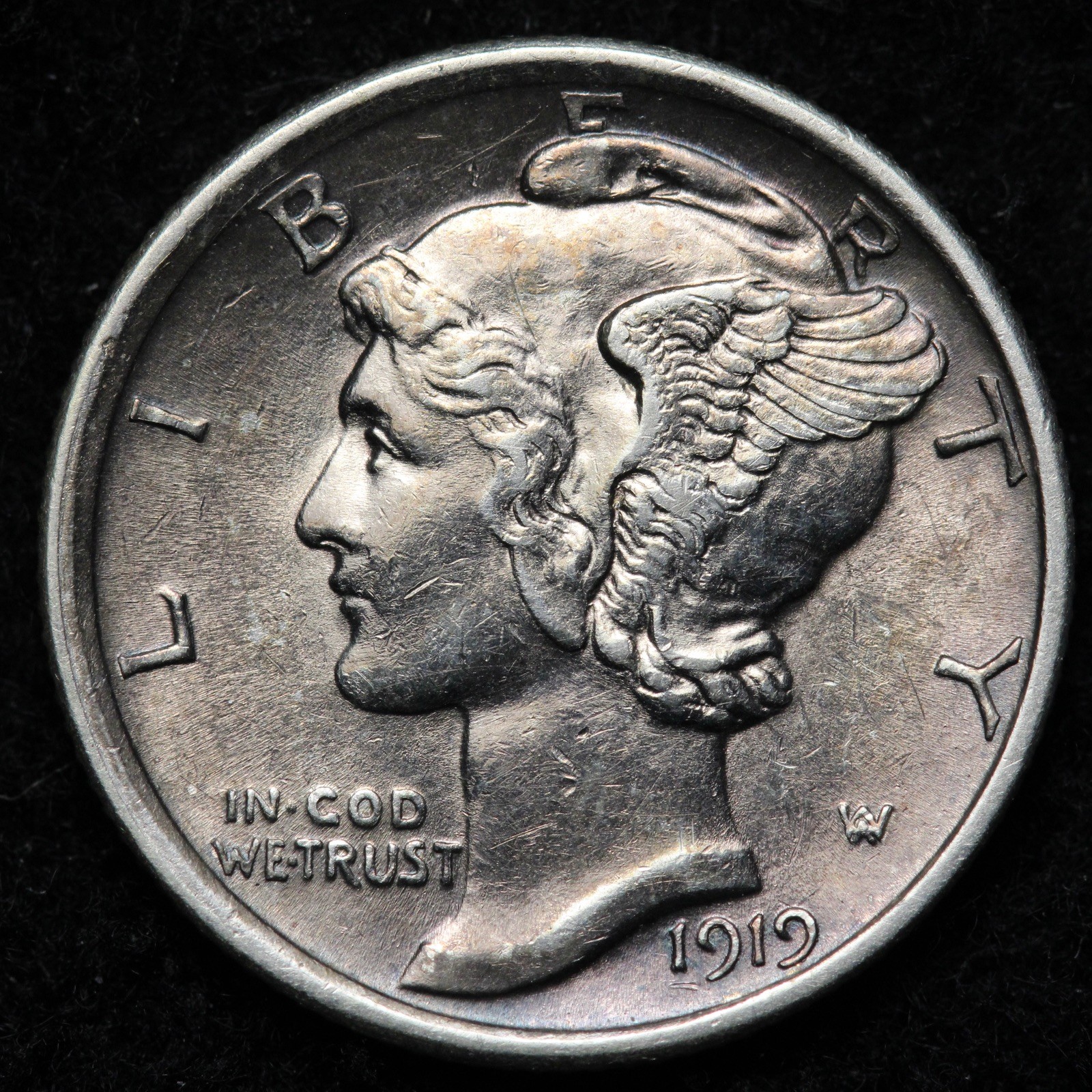 1919 Mercury Silver Dime BU *UNCIRCULATED* MS E238 DWRNM