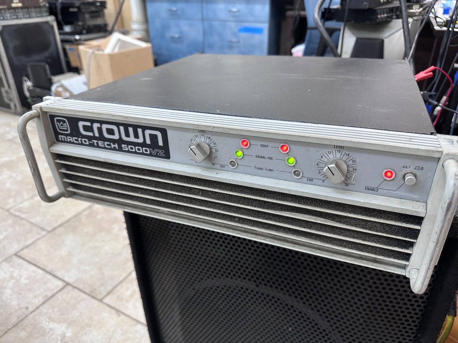 Crown Macro-Tech 5000VZ 2 Channel Power Amplifier - PARTS ONLY (#5766)