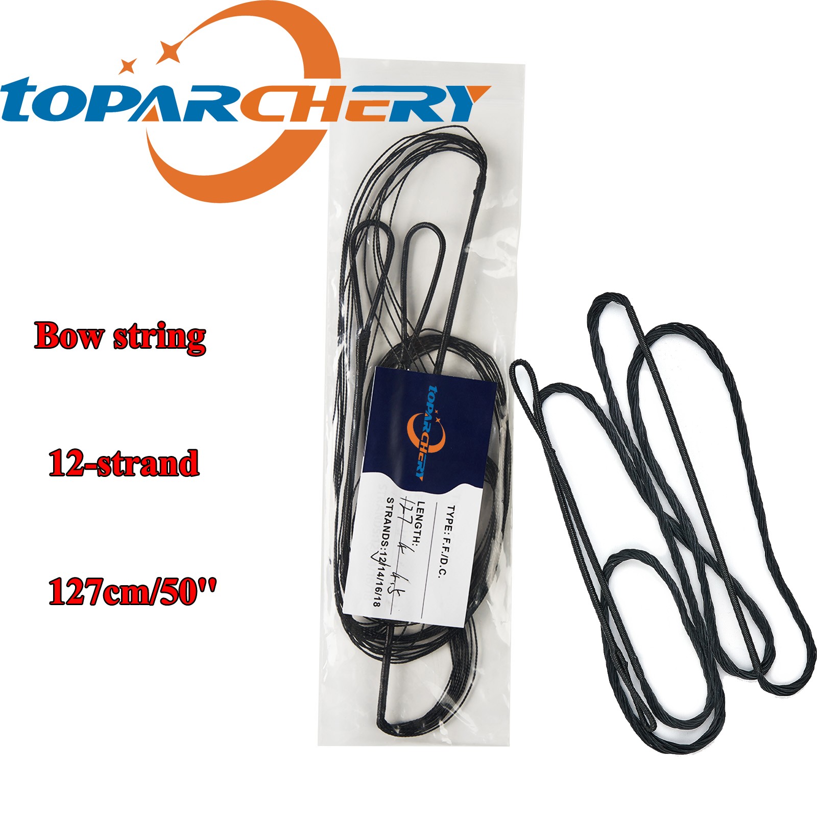 Archery bow strings Handmade 12Strands 127cm for Traditional Longbow Recurve Bow