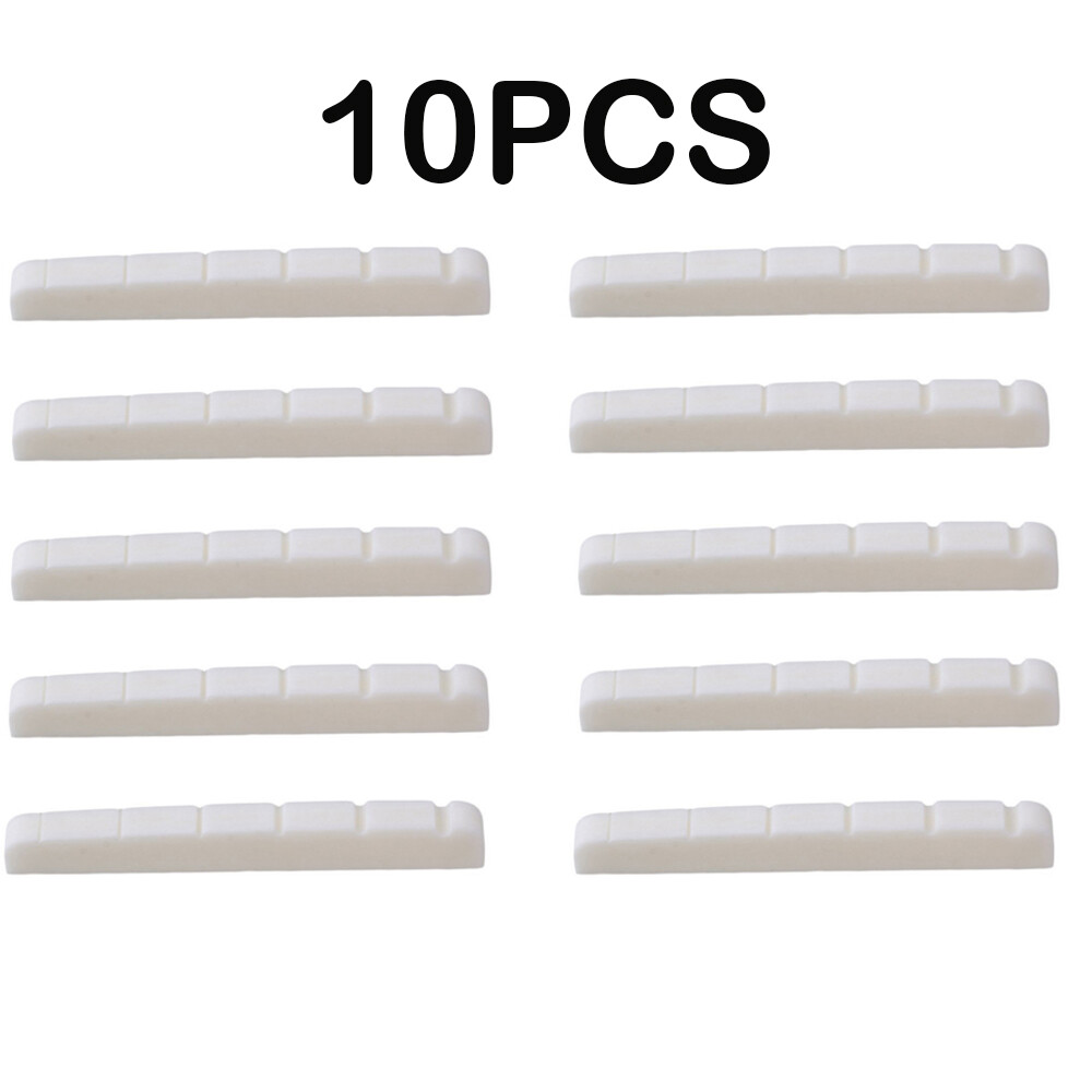 10x BONE Nut For Fender ST Electric Guitar 42X3.5X5mm Luthier saddle US