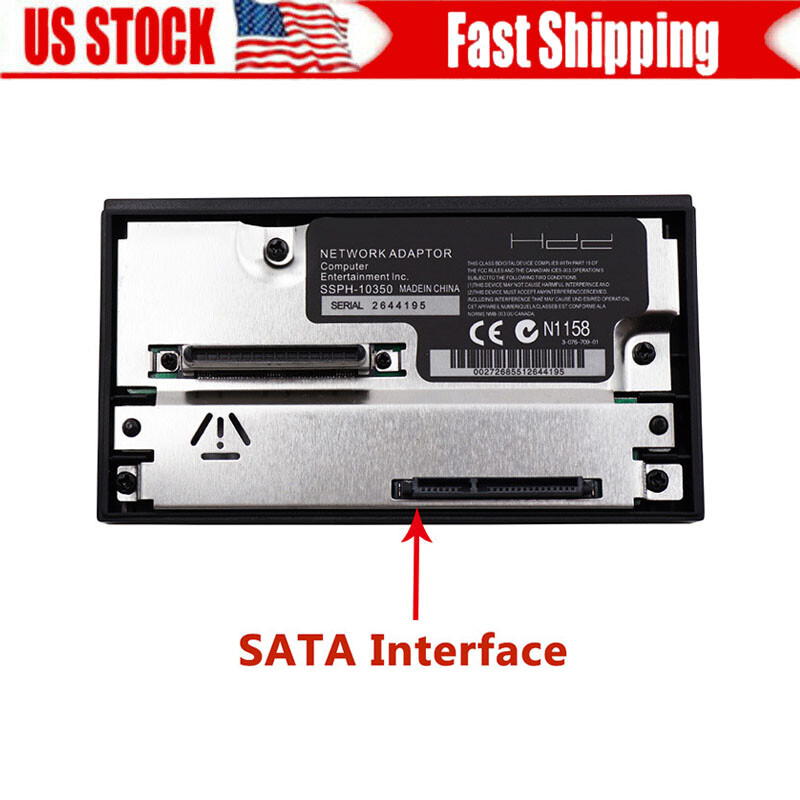 SATA Network Card Adapter HDD Hard Disk Adapter For Sony PS2 Playstation 2 USA