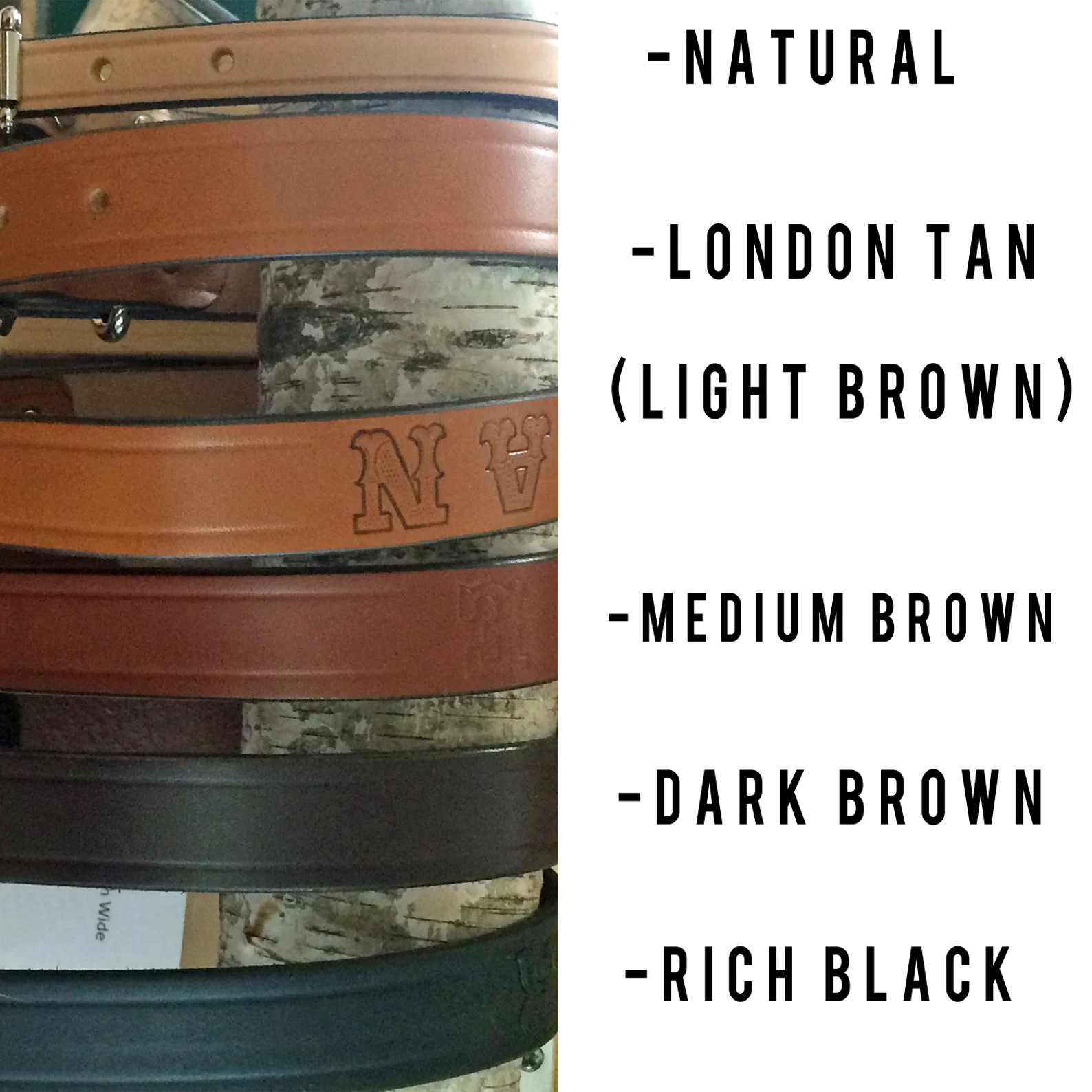 Custom Leather Padded Gun Sling Personalized Leather Strap Customized Amish Name