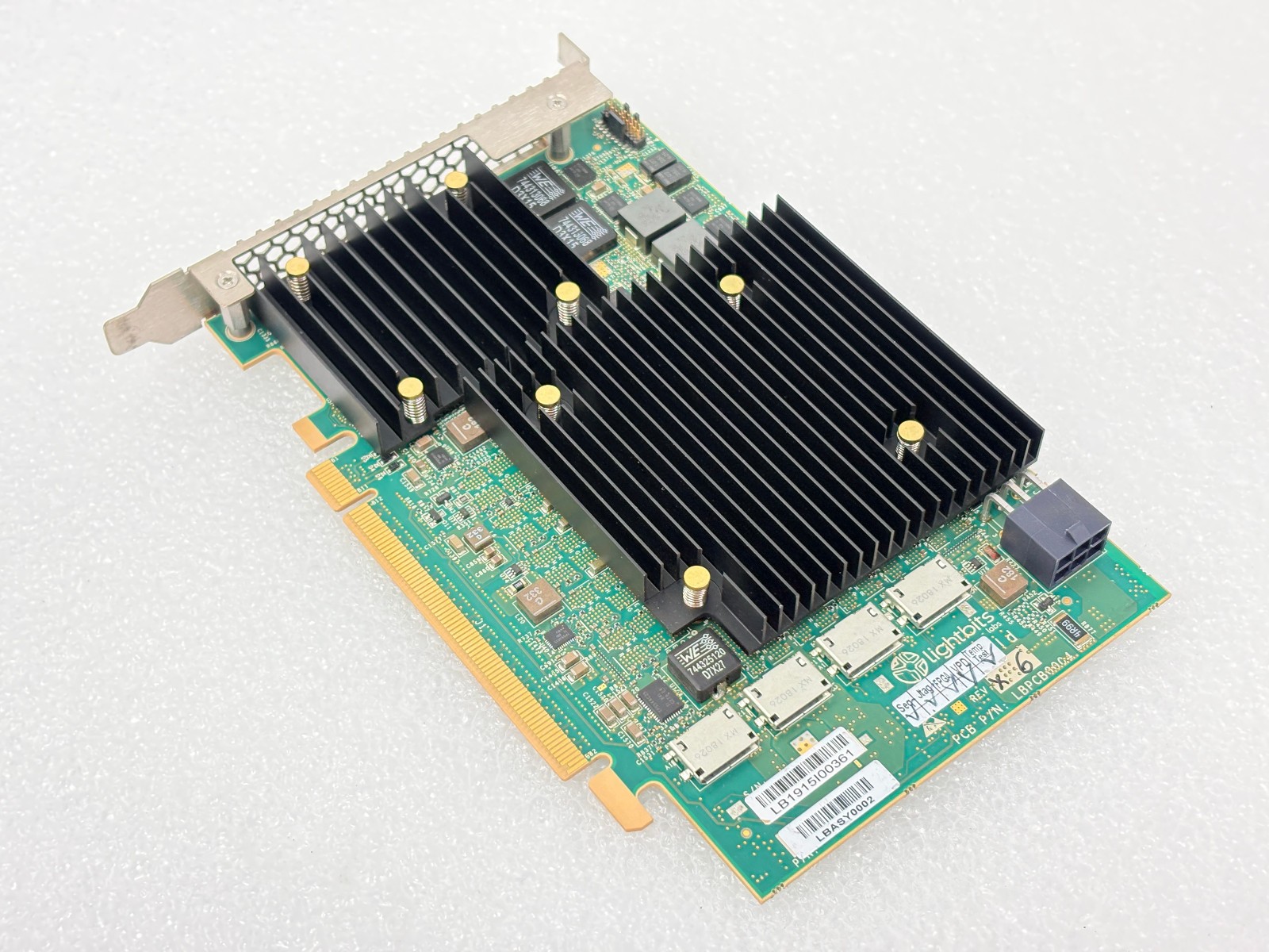 USED | Lightbits LBASSY0002 / LBPCB0004 SERVER NVME RAID CONTROLLER