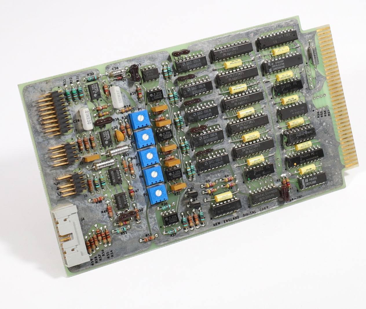 New England Digital Synclavier D164-1181 Computer Bin Card