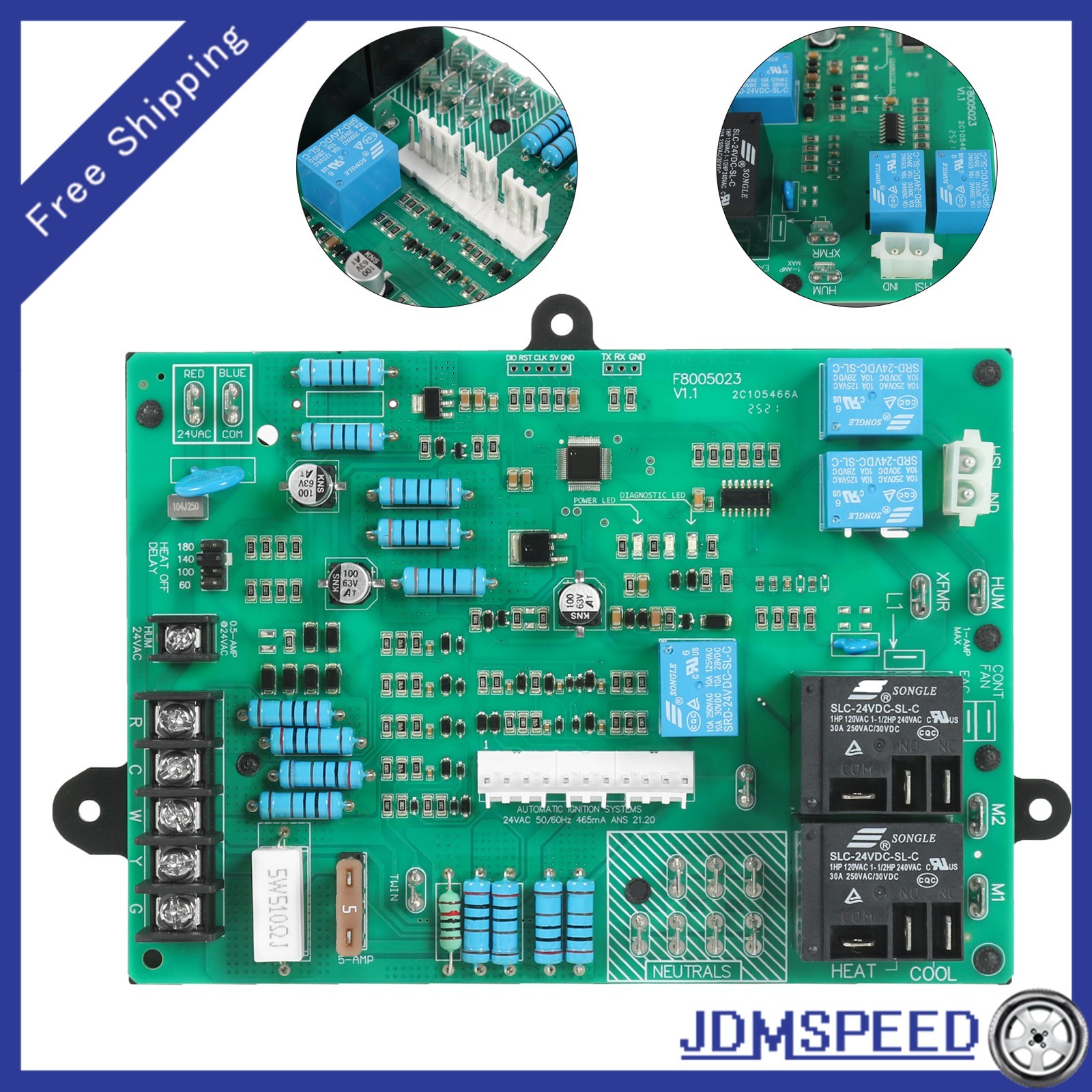 HK42FZ018 for Carrier ICP Furnace Control Circuit Board CEPL130590-01 1172550