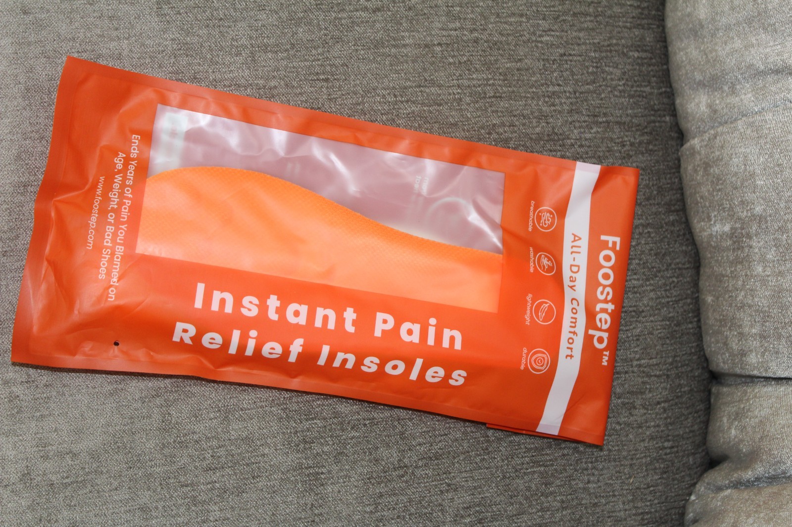 Foostep resale (NEW) Instant Pain Relief Insoles