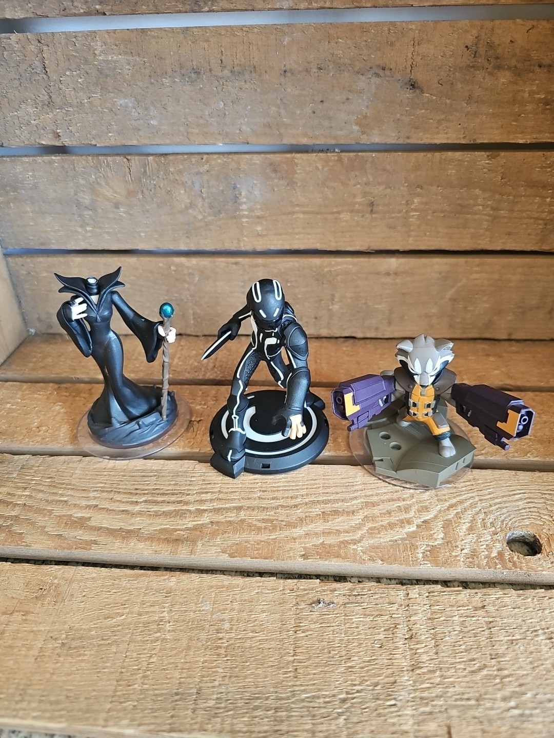 Disney Infinity Characters Lot Of 3 Figurine Gaming