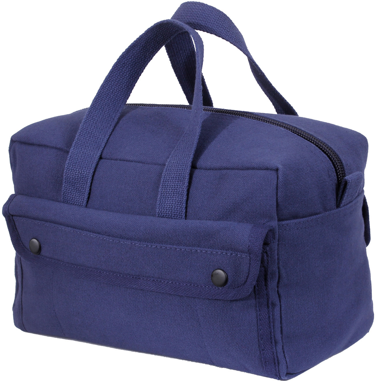 Navy Blue Heavyweight Canvas Mechanics Standard Tool Bag 11" x 7" x 6"