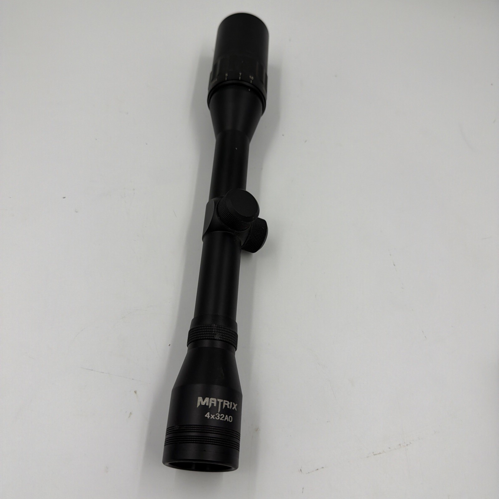 Matrix 4x32 AO & Mil-Dot Reticle Range Estimating Rifle Scope w/ Sunshade