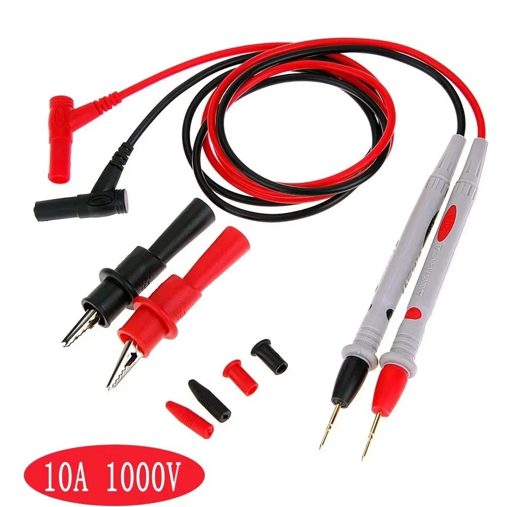 1000V 10A Digital Multimeter Test Leads Probe Pen Tip Wire Cable Tool