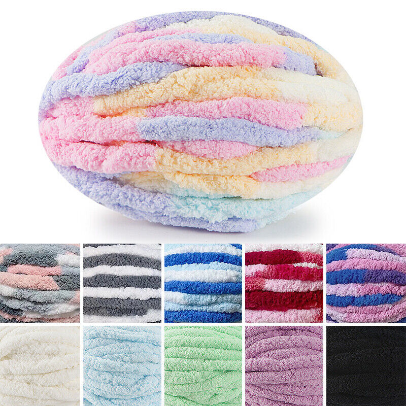 YarnLife 250g Thick Super Chunky Yarn Bulky Chenille Soft Hand Arm Knitting Wool