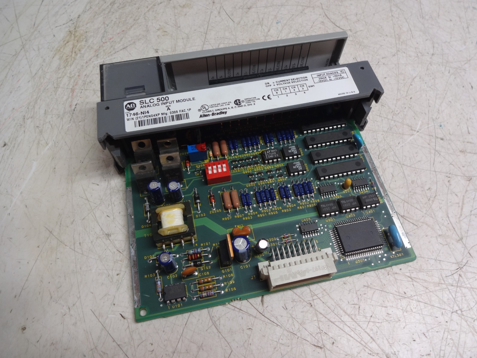 Allen Bradley 1746-ni4 Analog Input Module