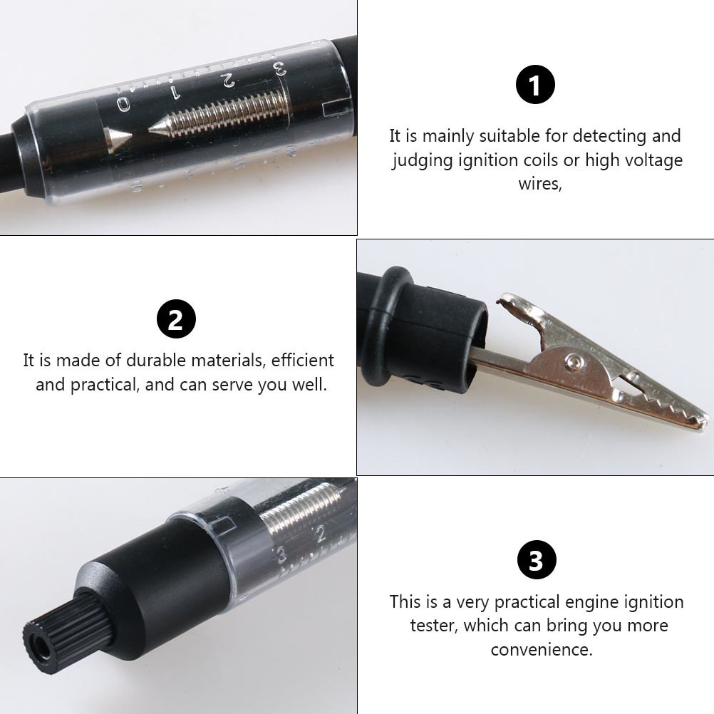 Durable Car Ignition System Detector Tool Auto Engine Ignition Coil Checker