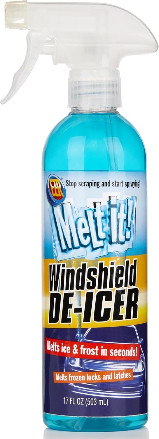 Melt It! High-Performance Windshield De-Icer for Safe Winter Driving - 17 Fl Oz