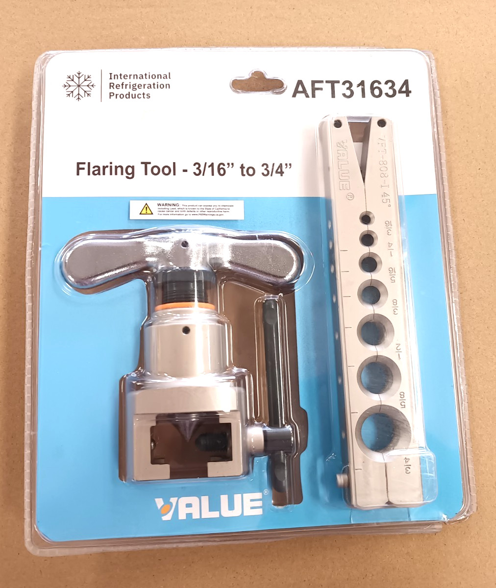 IRP AFT31634 , 3/16" To 3/4" Flaring Tool