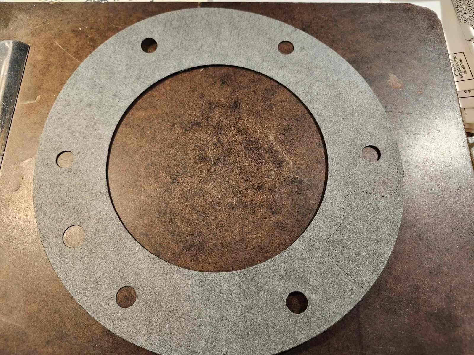 BorgWarner BW4401 Transfer Case Adapter Gasket, 6-Bolt