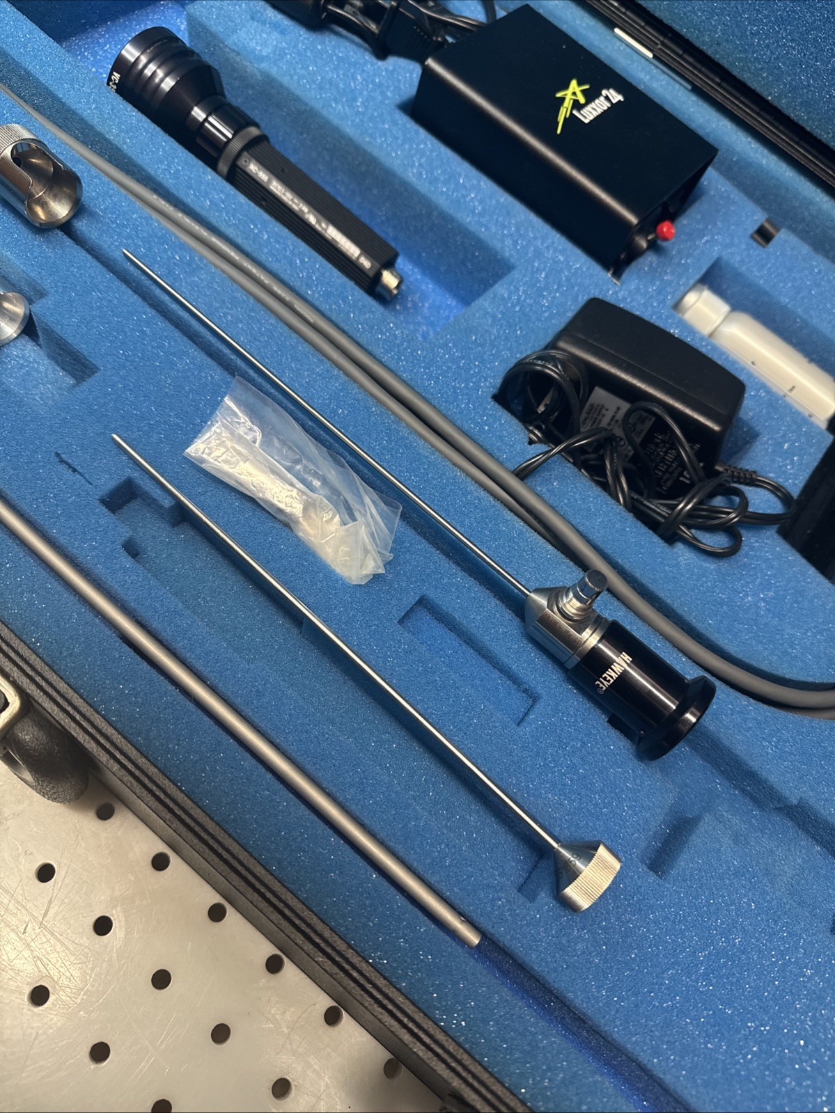 Hawkeye Gradient Precision Borescope Kit With XC-555 Camera and Attachments