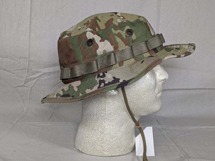 Military ISSUE Camo Scorpion Boonie Cover Army OCP SUN Hat USGI Made in USA 7.25