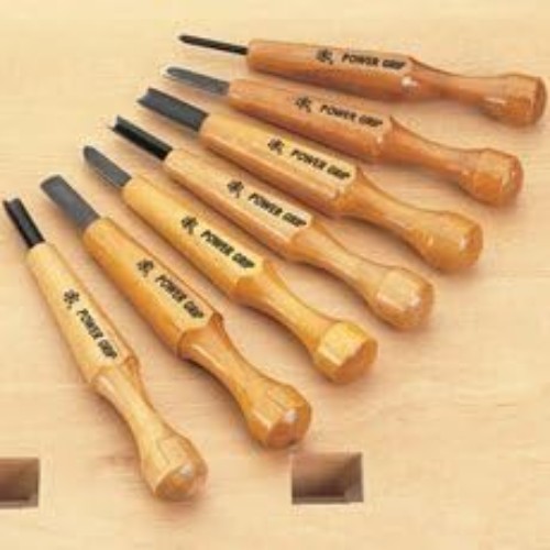 Japanese 7-Piece Power Grip Carving Tools Set - Ultimate Precision for Artisans