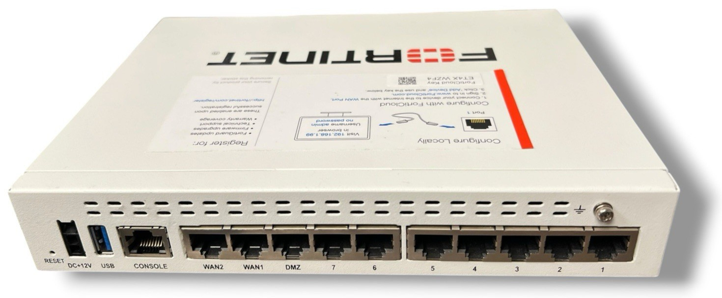 Fortinet FortiGate FG-61E Firewall Network Security Appliance - FACTORY RESET!!