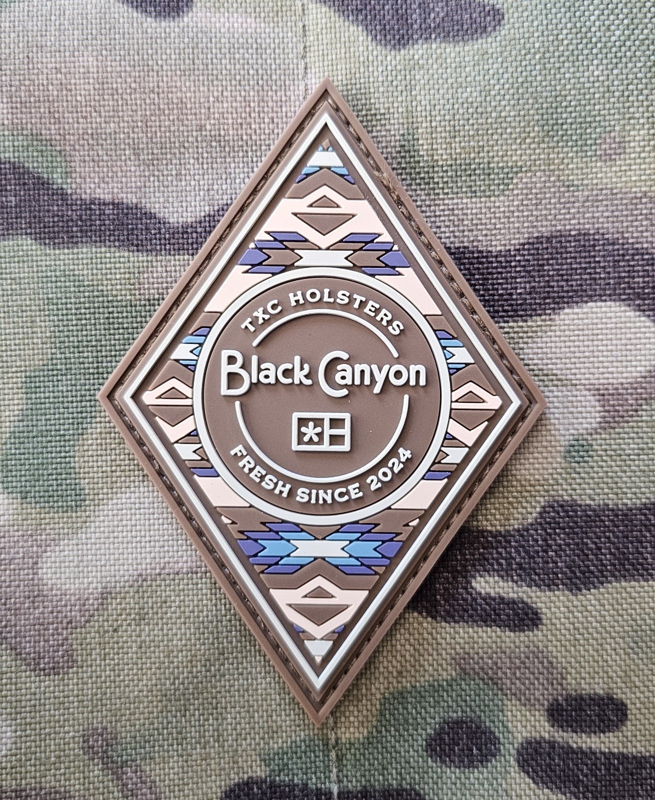 BLACK CANYON SYSTEMS BCS x TXC - Tan Southwest - PVC PATCH not SUPDEF FOG WRMFZY