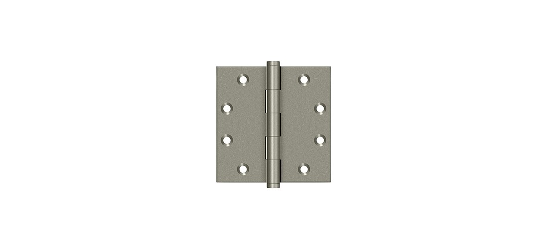 Deltana DSB4510WL 4-1/2" x 4-1/2" Square Hinges White Light Pair