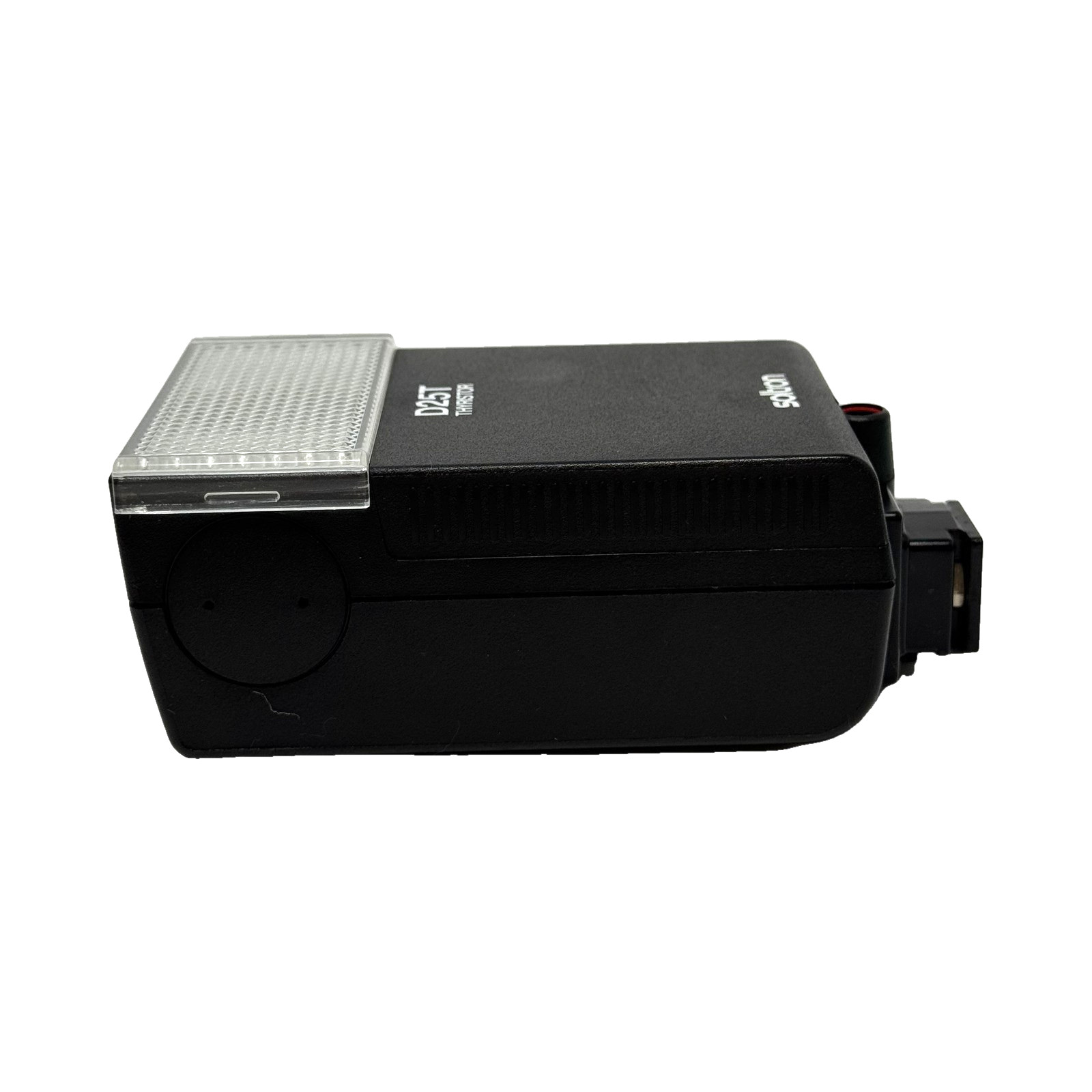 Soltron D25T Thyristor Auto Flash Shoe Mount with Diffuser Panel and Case