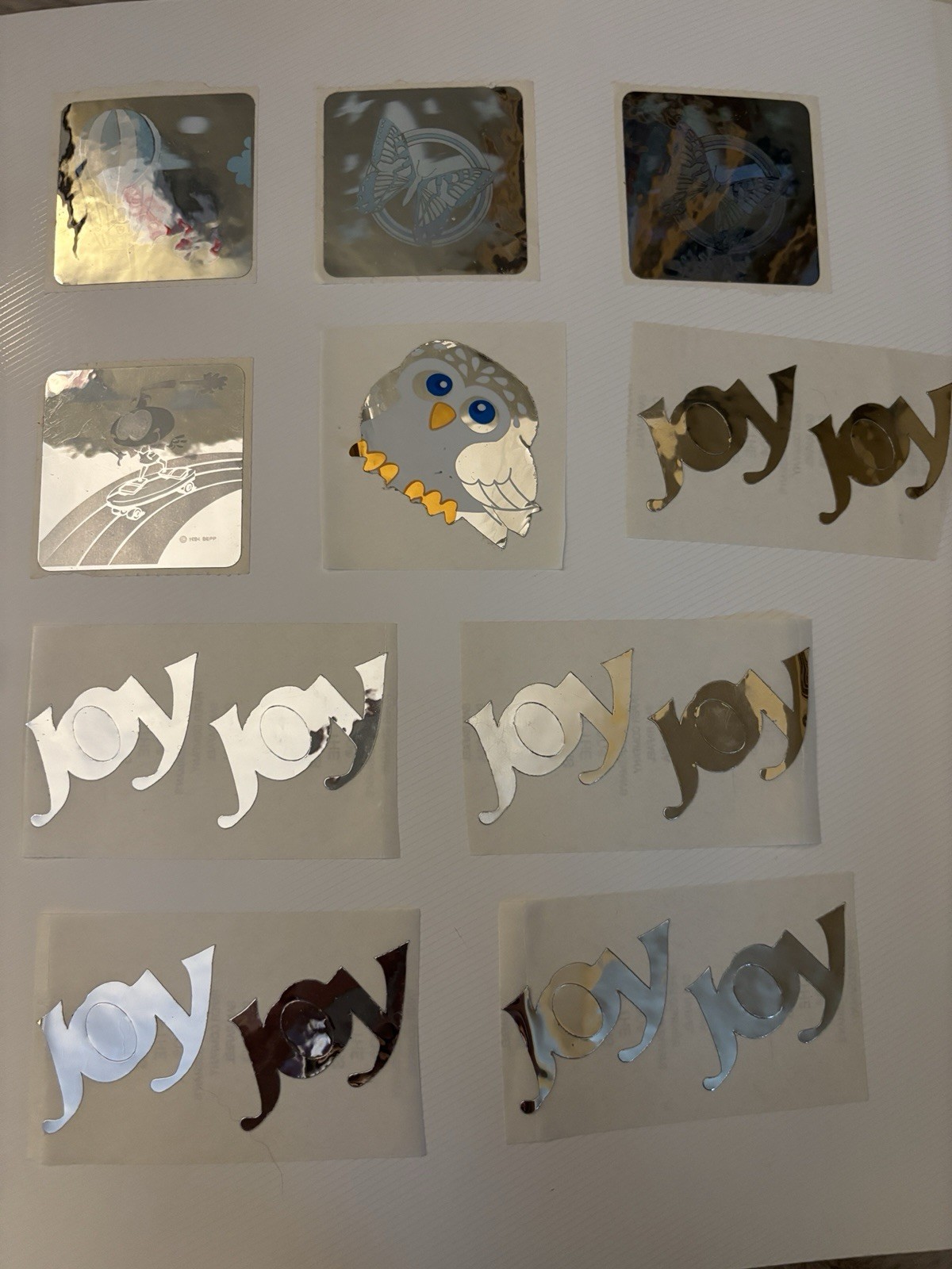 Vintage Sticker Set