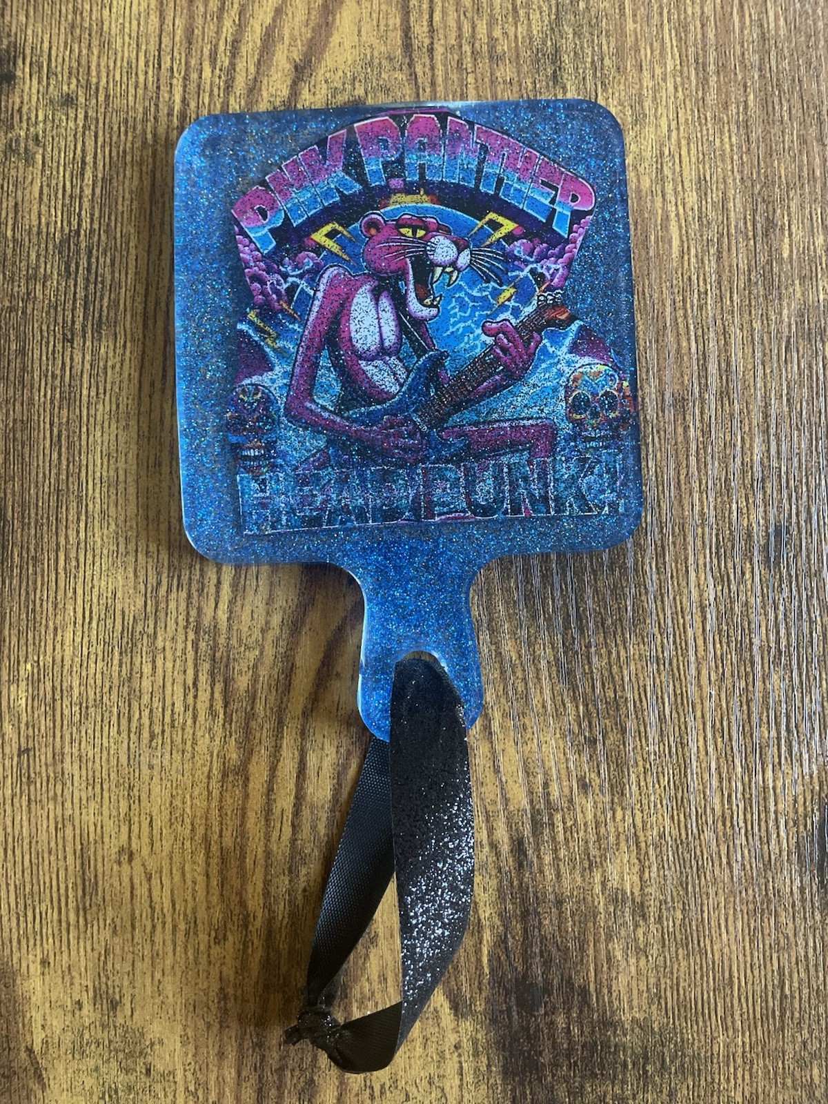 Custom Made Pink Panther Mini Carry Around Rolling Tray