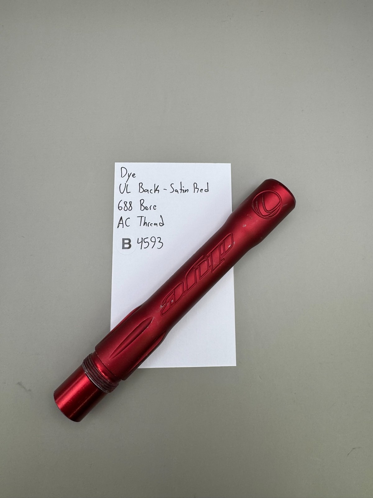 Dye UL Back-Satin Red 688 Bore AC Thread