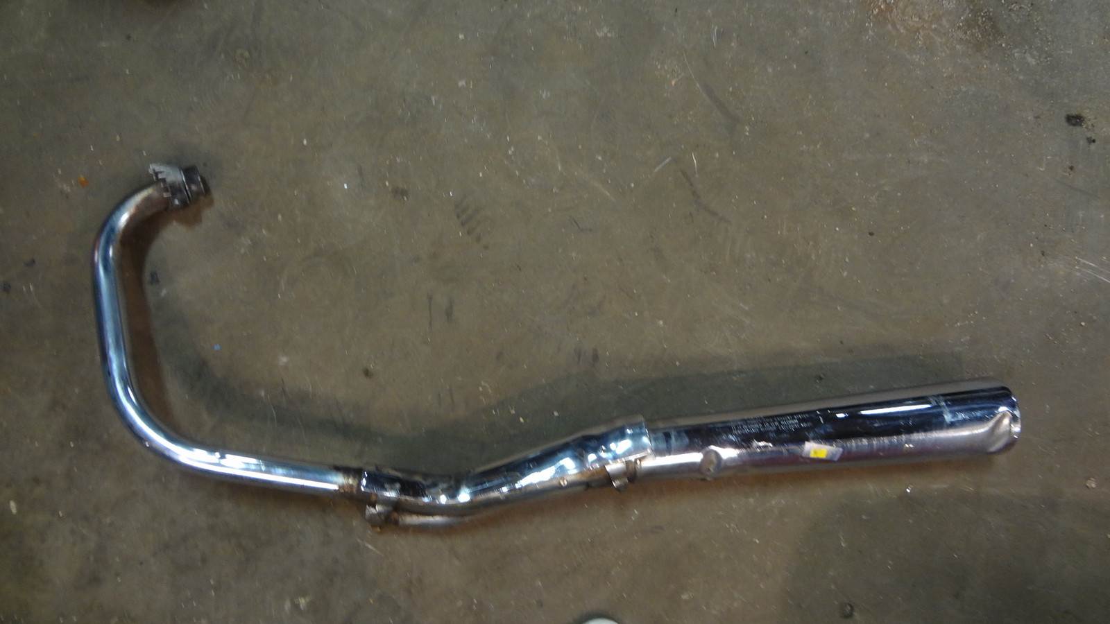 1979 Suzuki GS750 GS 750 S287. left exhaust header tail pipe muffler collector