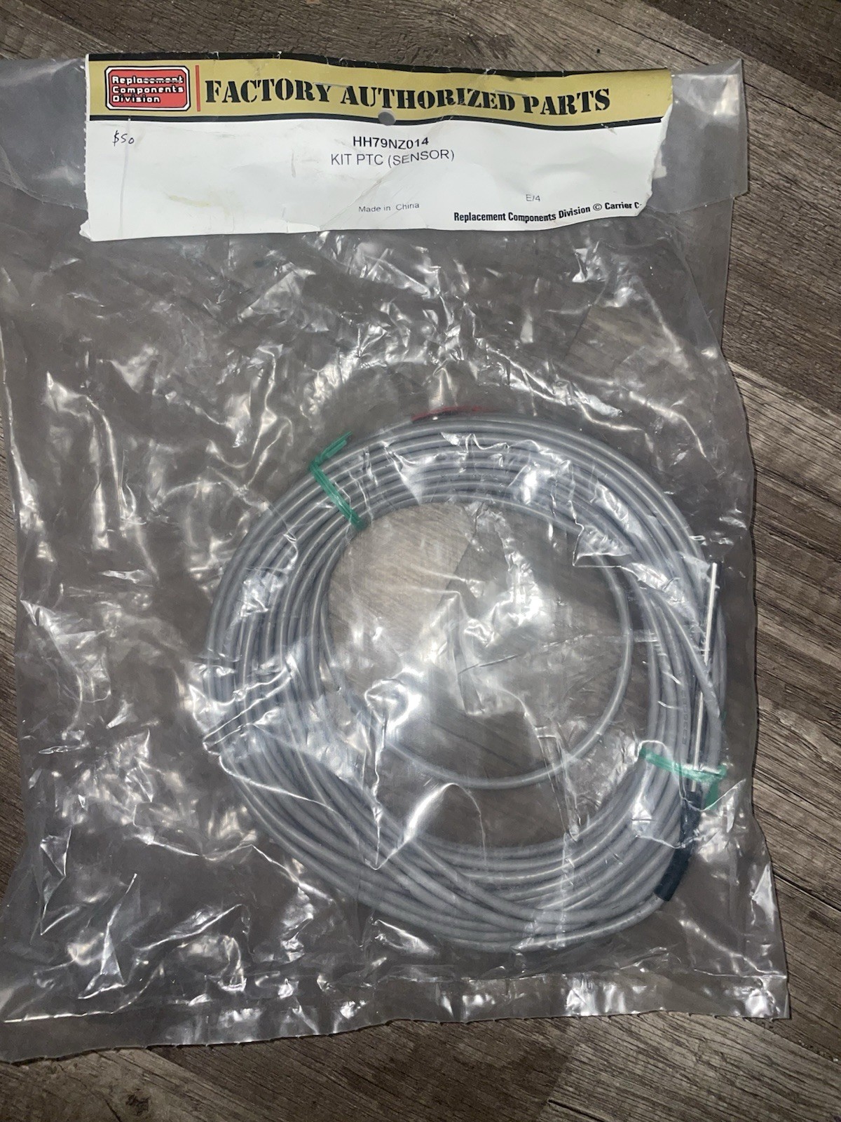 Factory Authorized Parts HH79NZ014 KiT PTC Sensor Carrier Corporation