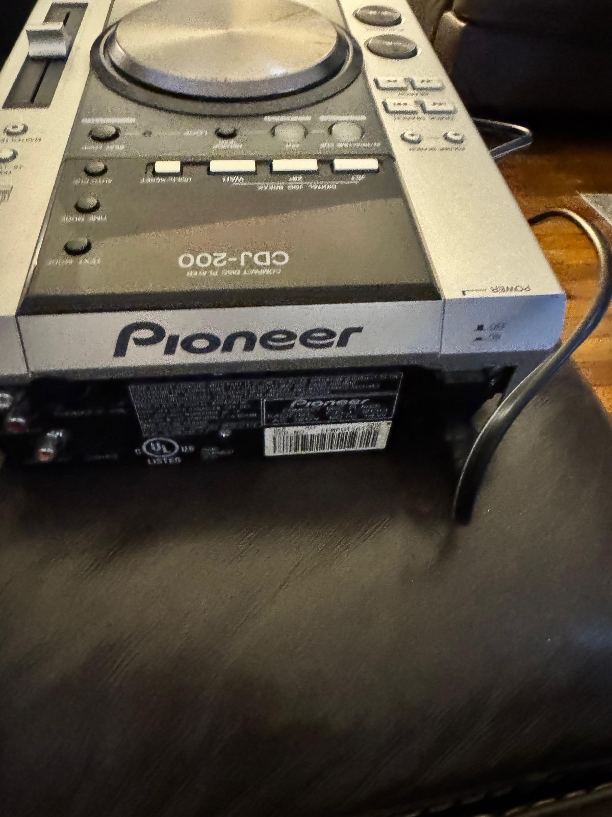 Pioneer CDJ-200 DJ Turntable Player Controller Mix Loop CD AS IS