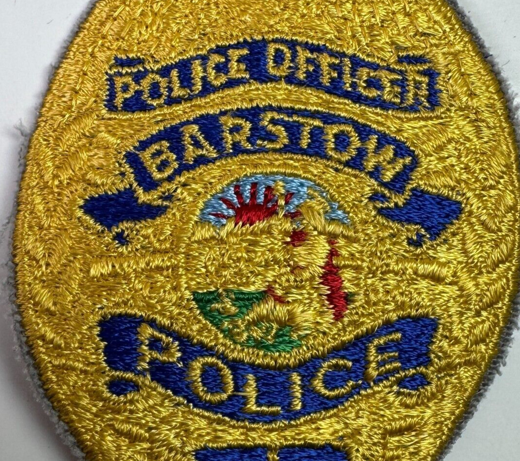 Barstow Police California CA 3.5" Patch CC5