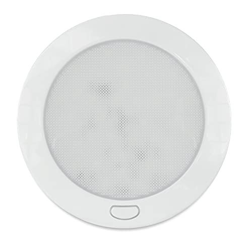 12Volt LED Panel Light with Switch - 5" 5inch, Dimmer Switch, Warm White Light