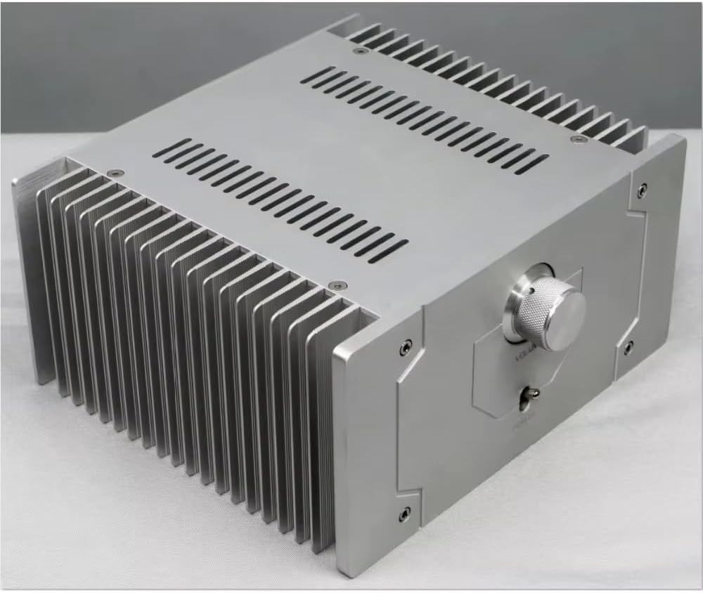 Precision Full Aluminum Amplifier Chassis DIY Audio Amplifier Case Enclosure NEW