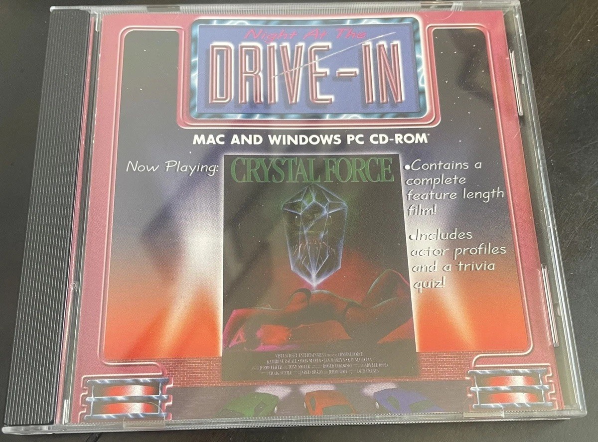 Crystal Force (1992) Vista St Entertainment Mac And Windows PC CD ROM VERY RARE
