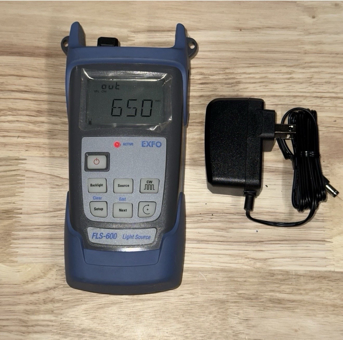 EXFO FLS-600 MM 850/1300nm Fiber Optic Source