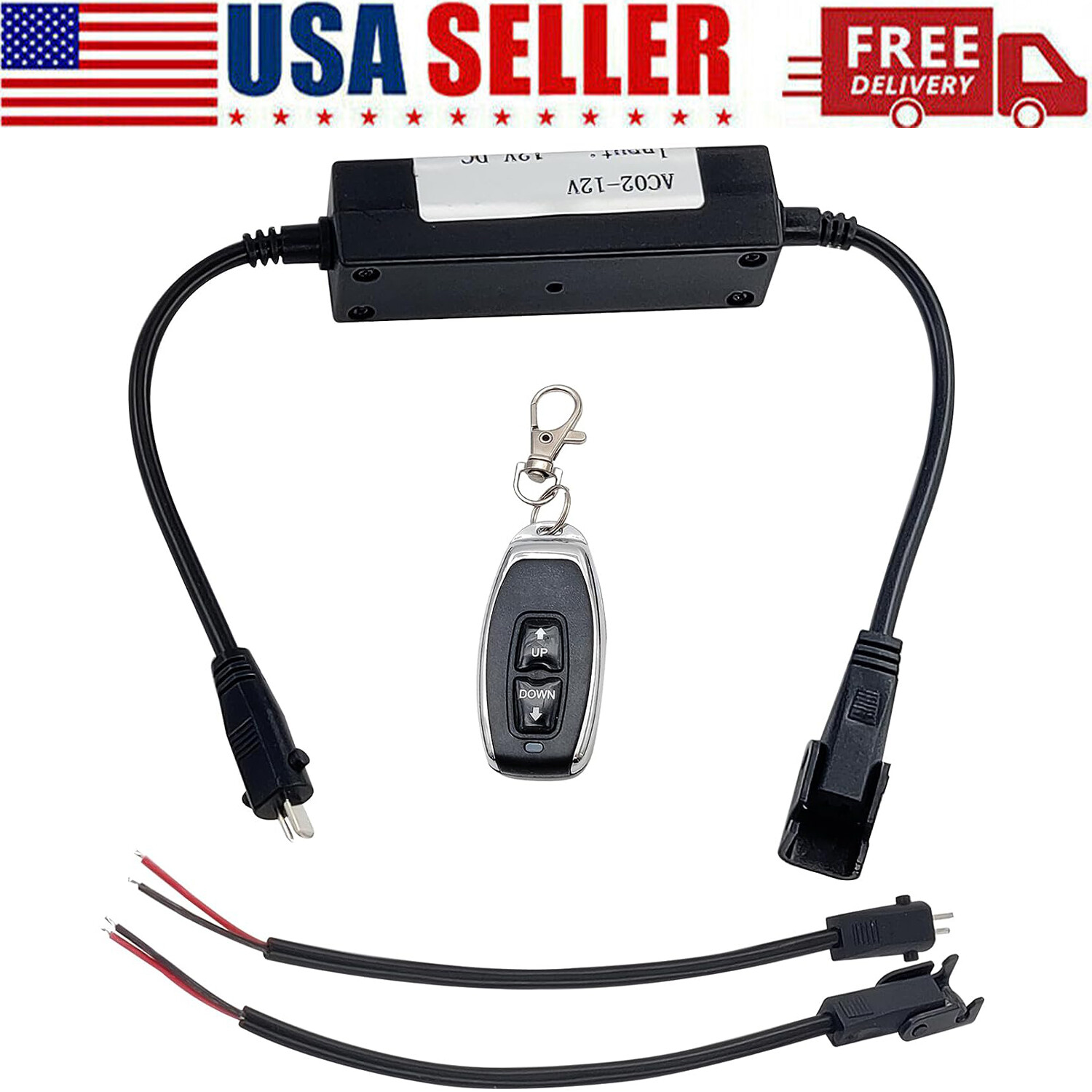 Remote Controller for 12V Linear Actuator with Wireless Remote Control Switch