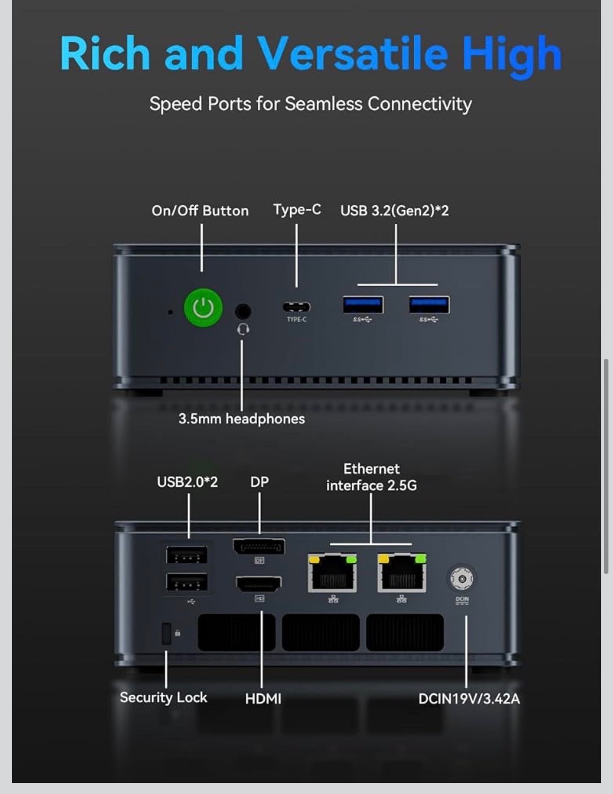 GMKtec mini pc Nucbox g5