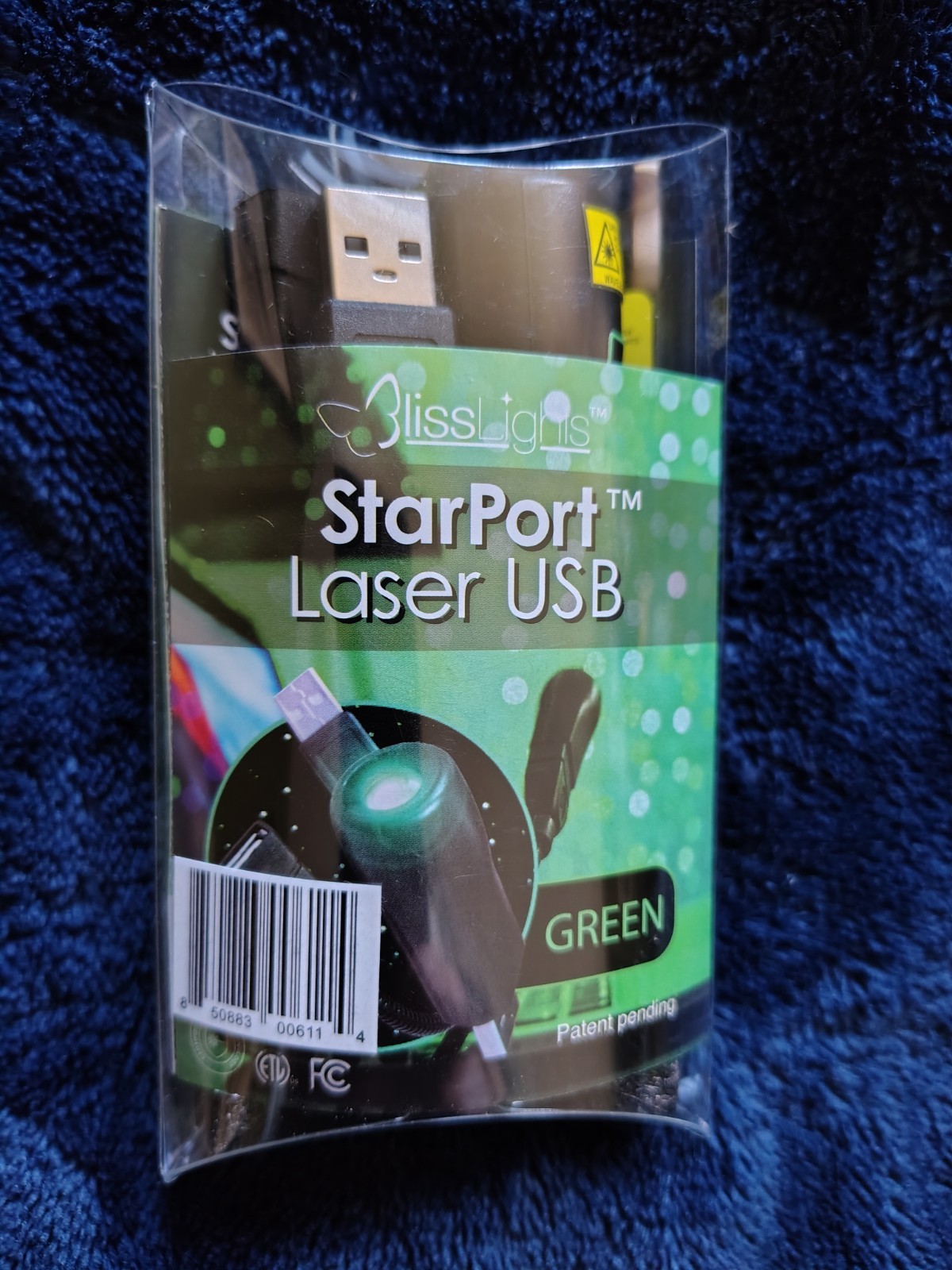 BlissLights Starport USB Laser Star Pojector (GREEN)