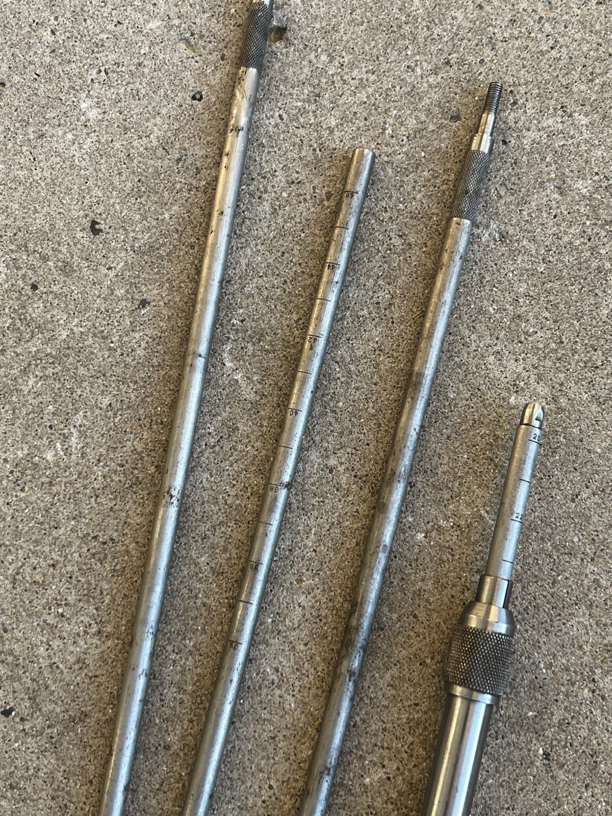Starrett Depth Micrometer & Extra Rods