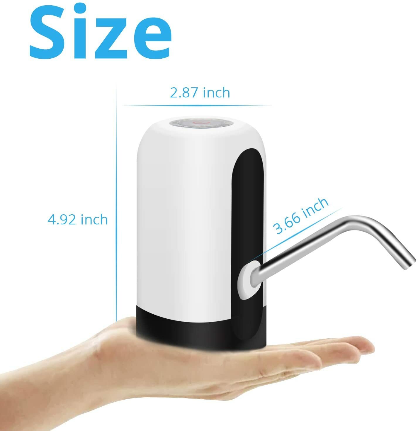 3X Water Bottle Switch Pump Electric Automatic Universal Dispenser 5 Gallon USB