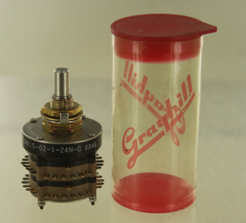 Grayhill 53M15-02-1-24N-C 8846 Rotary Switch NOS