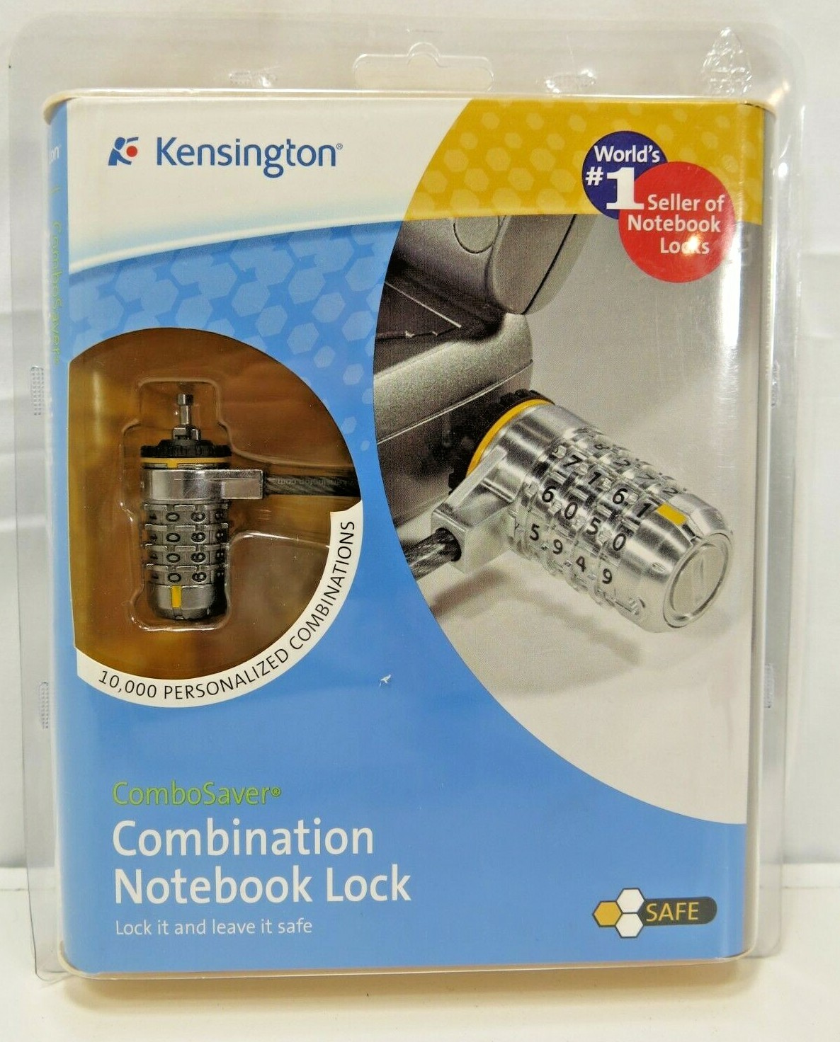 Kensington Portable Combination Laptop Lock K64517US